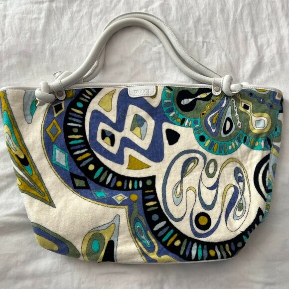 Emilio Pucci Multicolor Tote Bag - Picture 6 of 10